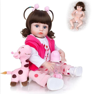 عروسک نوزاد دختر 48 سانتی مدل ShapeW Reborn Baby Girl Doll ZY605722_اسباب بازی